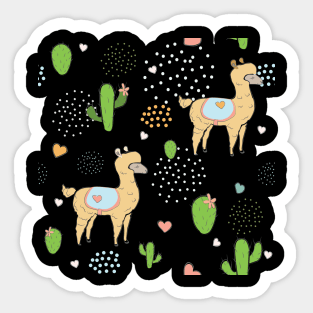 Llama Sticker